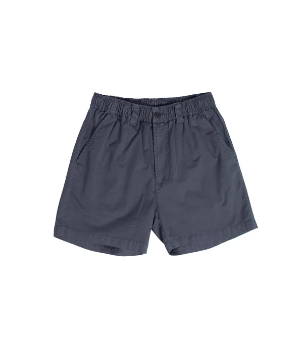 Garment Washed Harbor Shorts Dark Slate, XL