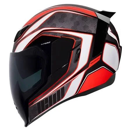 Icon Airflite Raceflite Motorcycle Helmet Red MD - Size: Medium (MD)(Medium)