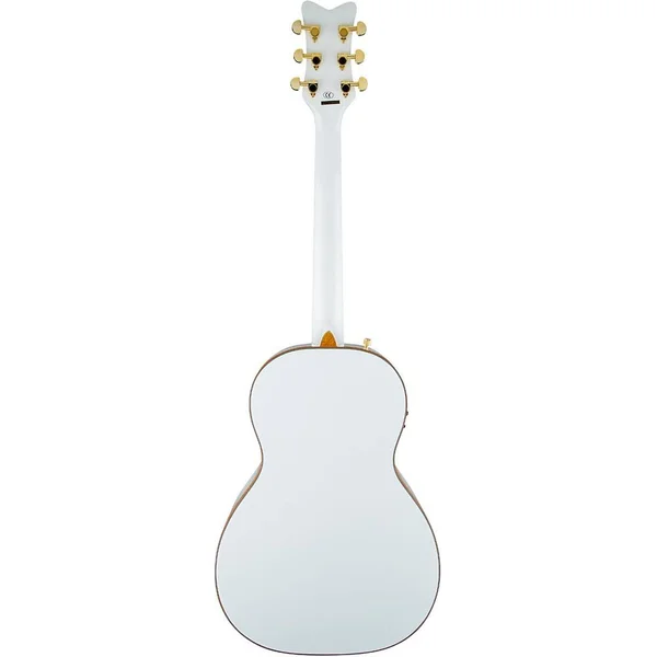 Gretsch G5021WPE Rancher White Penguin Parlor Acoustic Electric Guitar