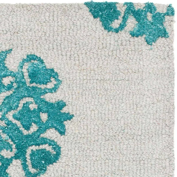 Safavieh Soho Rug SOH213A Ivory, Light Blue, 7& 6x22 x 9& 6x22