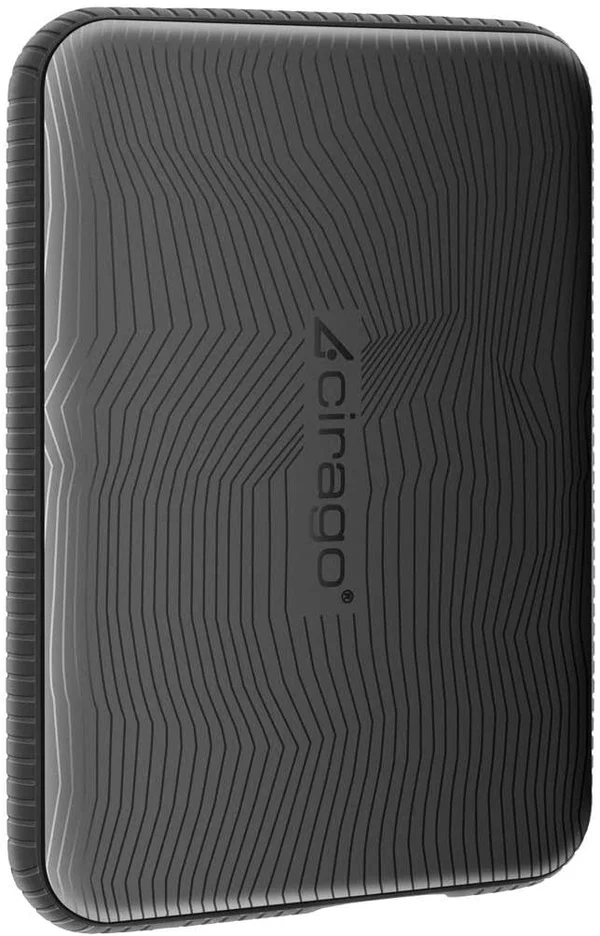 Cirago 1TB External Hard Drive Portable, Drop Shock Hdd- USB 3.0 for PC, Mac, Desktop, Laptop, MacBook, Chromebook, Xbox One, Xb