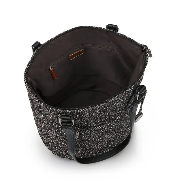 The Sak Silverwood Crochet Shopper Bag, Denim Static