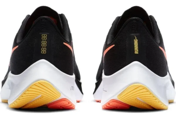 Men's Nike Air Zoom Pegasus 37 (Black/Mango) 12