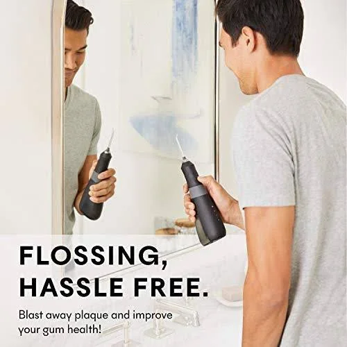 Water Flosser for Teeth, Gums & Braces Care, by Burst, Water Resistant, Cordless - New