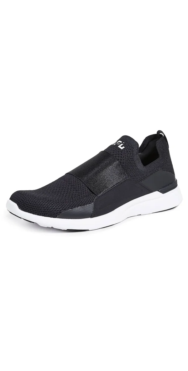 APL Men's Techloom Bliss Black/White Shoes in Size 11.5 - Athletic Propulsion Labs
