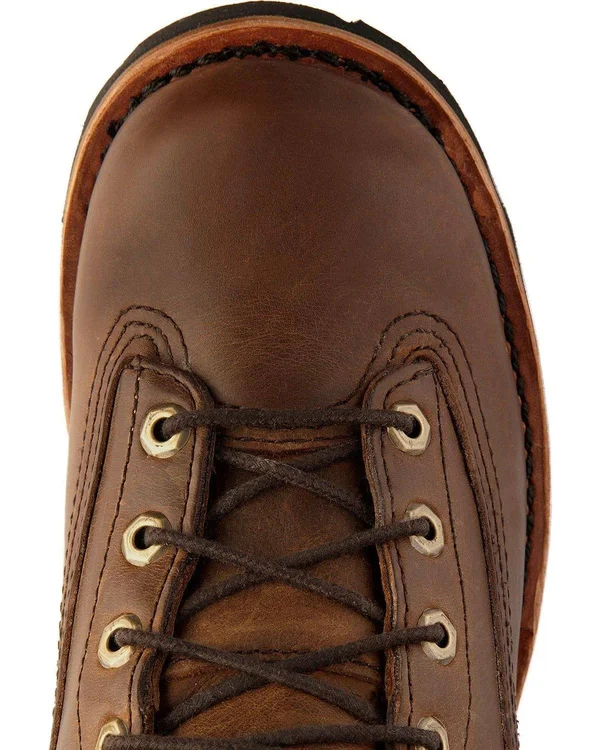 Chippewa Men's Bay Apache 8 in. Waterproof Logger Boots - 73100, Brown