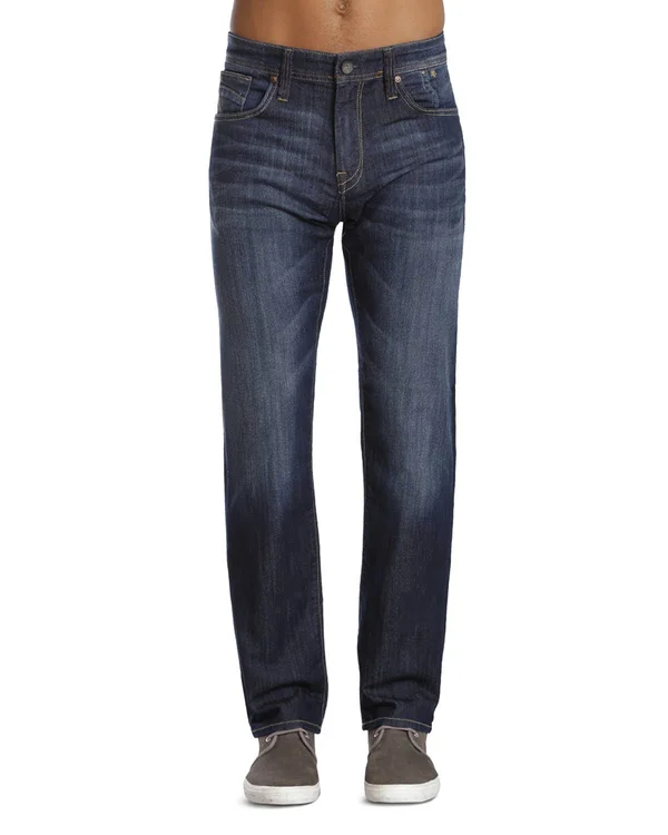 Mavi Men's Zach Straight Leg in Dark Maui - Men's Jeans