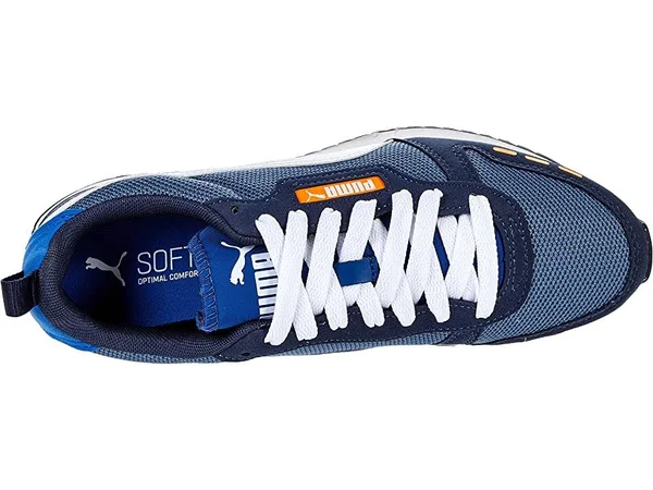 Puma R78 Men's Shoes China Blue/Puma White/Spellbound : 6 D - Medium