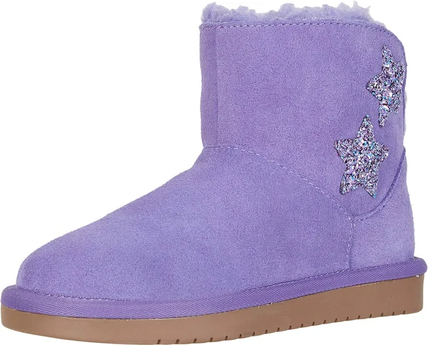 Koolaburra by Ugg - Kids& Koola Star Mini Shoes in Aster Purple, Size 3