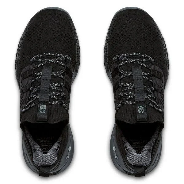 Under Armour Project Rock 3 Black/Grey Men's Training Shoes, Size: 9.5