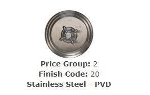 Brasstech 112A/20 Garbage Disposer Flange Stainless Steel (PVD)