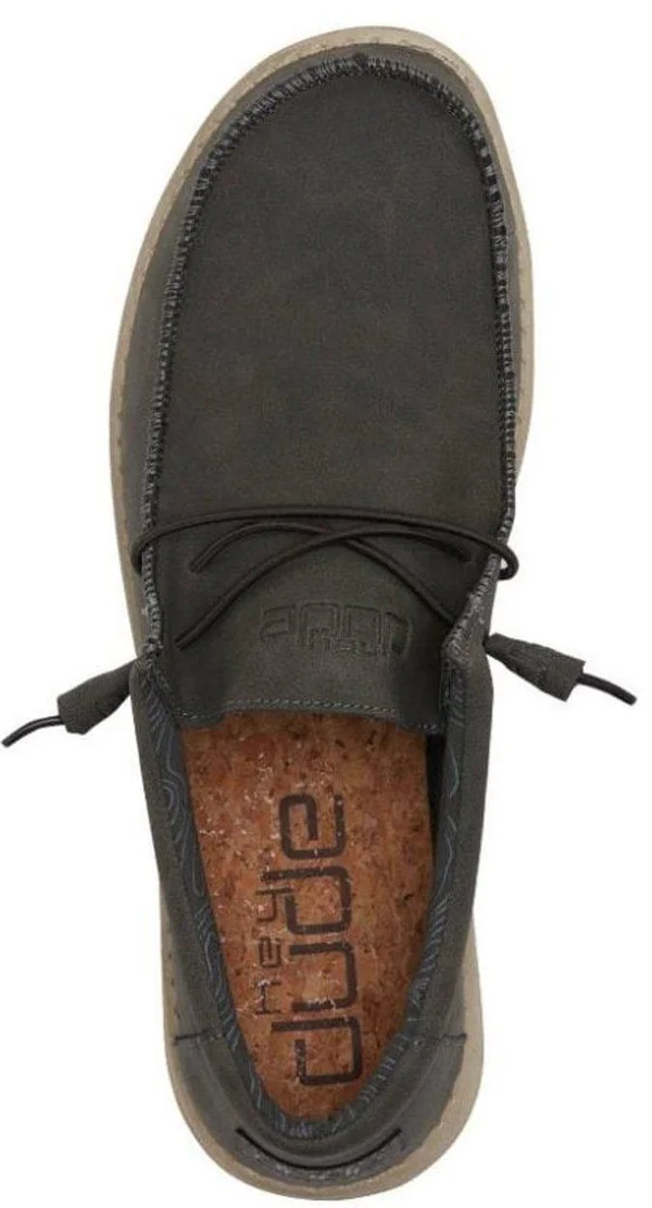 Hey Dude Wally Recycled Leather Coffee, 12