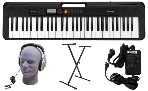 Casio CT-S200BK 61-Key Premium Keyboard Package