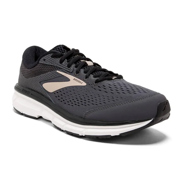 Brooks Dyad 10 (Grey/Black/Tan) Men's Running Shoes