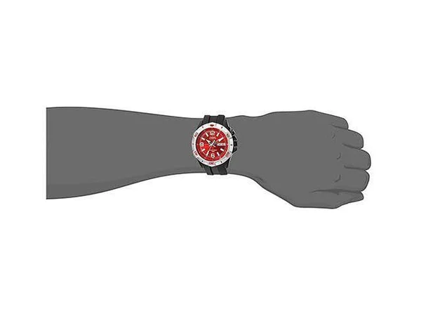 Casio Men's Super Illuminator Analog Black Resin Watch