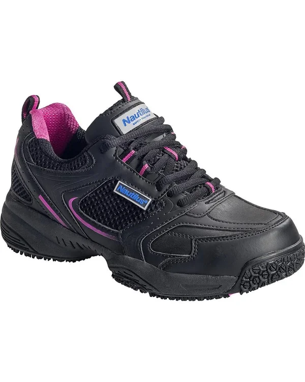 Women's Nautilus N2151 Steel Toe Athletic, Size: 12, Black