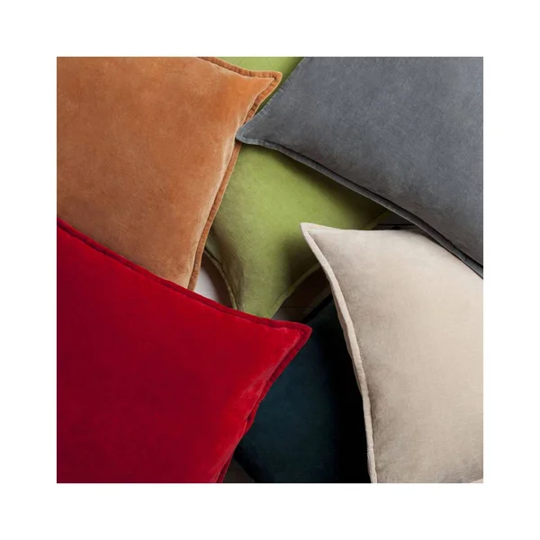 Surya - Cotton Velvet - Throw Pillow