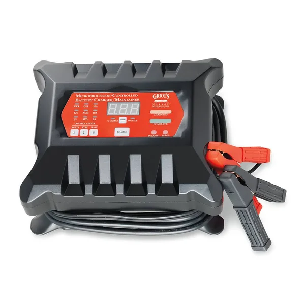 Microprocessor-Controlled Battery Charger/Maintainer