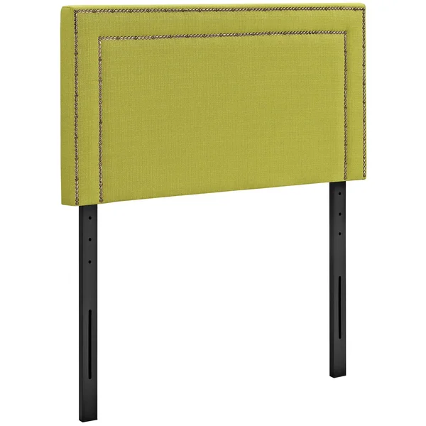 Modway Jessamine Twin Upholstered Fabric Headboard - Wheatgrass