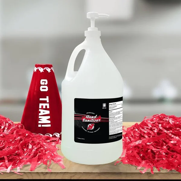 New Jersey Devils 1 Gallon Pump Top Hand Sanitizer