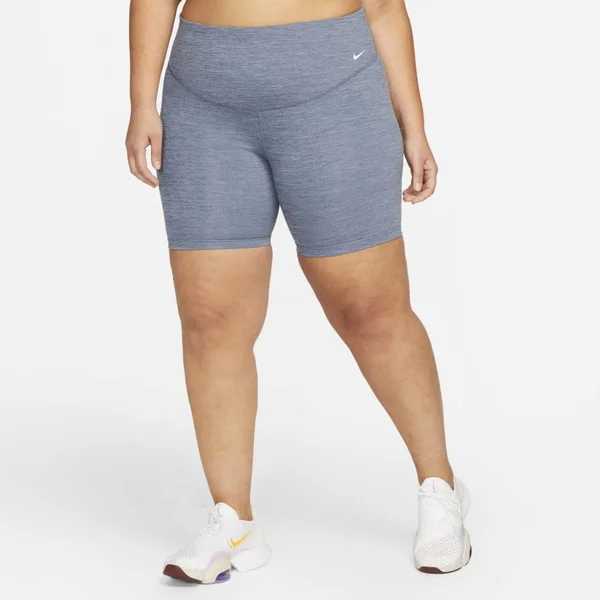 Nike One Women's Mid-Rise 7x22 Bike Shorts (Plus Size)