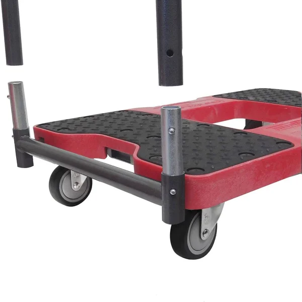 Snap-Loc 1500 lb All-Terrain Professional E-Track Push Cart Dolly Red - 32" x 20