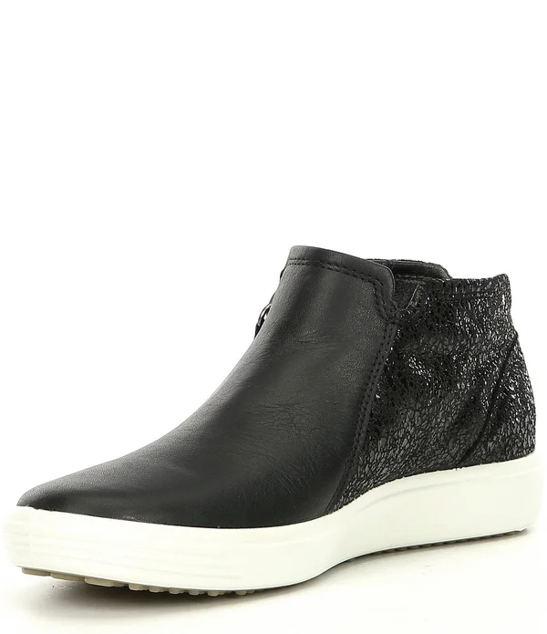 Ecco Women's Soft 7 Low Bootie - Grey Rose