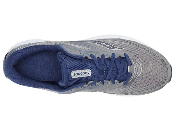 Saucony Cohesion 12 Running Shoe - Men's - Grey/Blue