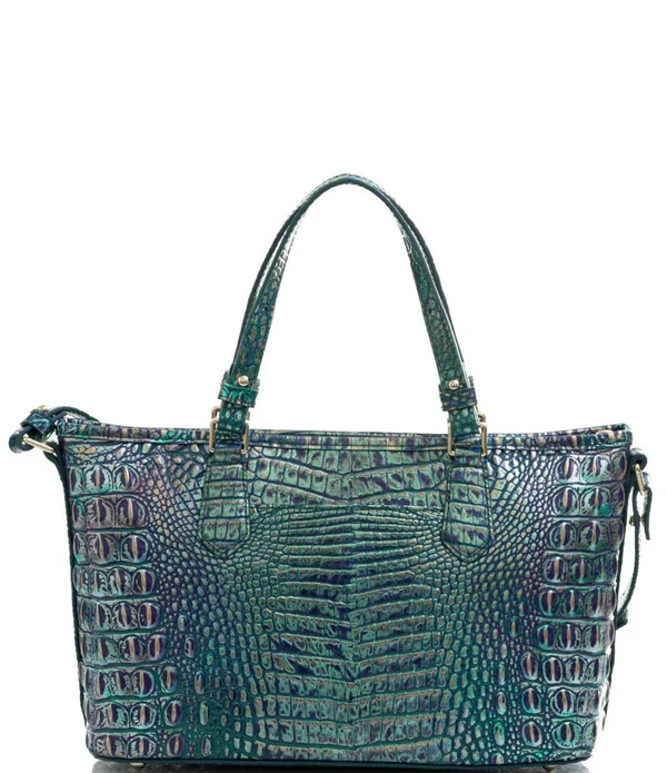 Brahmin Melbourne Collection Mini Asher Satchel Bag - Toasted Almond