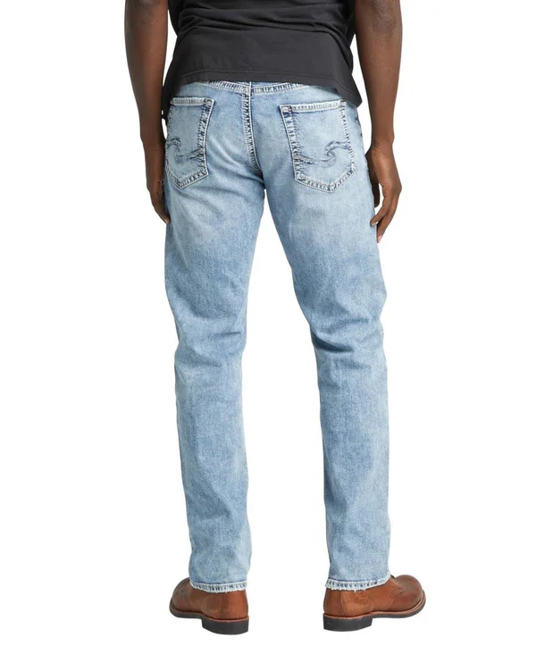 Silver Jeans Co. Men's Grayson Easy Straight Jeans - Indigo