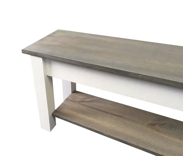Ezekiel and Stearns Cottage Bench with Shelf (60)