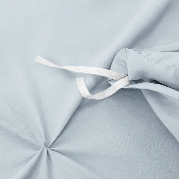 Nestl Bedding Pinch Pleat Duvet and Comforter Set - Down Alternative Comforter and Ultra Soft Microfiber Duvet Set - Twin - Ligh