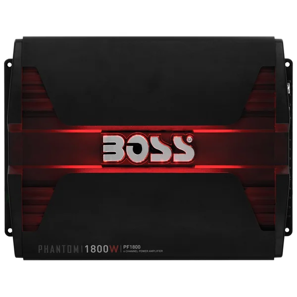 Boss Phantom PF1800 Class AB 4-Channel Car Amplifier - 1800W