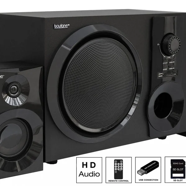 Boytone BT-225FB Wireless Bluetooth Stereo Audio Speaker System
