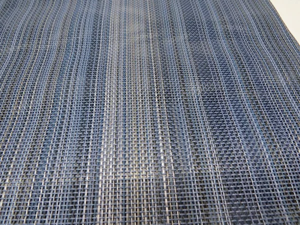 Chilewich Multi Stripe Table Runner - Chambray