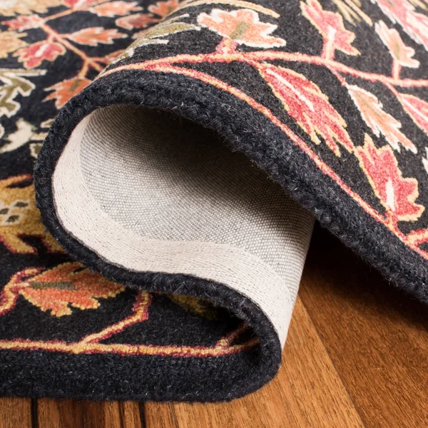 Safavieh Aspen Rug Collection APN522Z - Black, Red - 5& x 8&