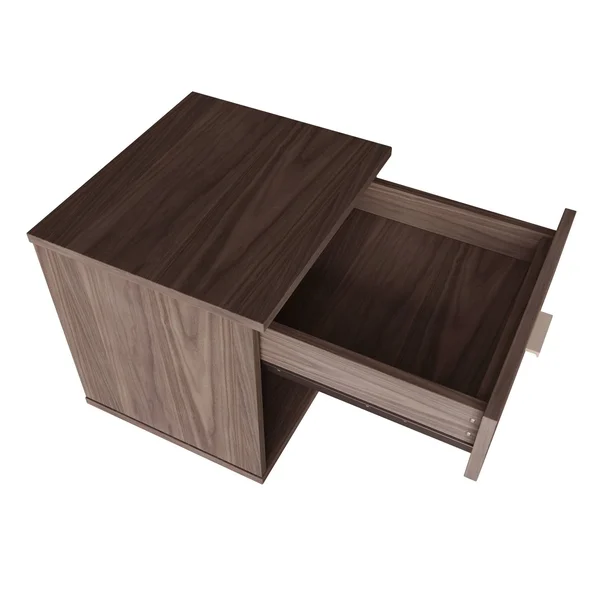 Noah Single Drawer Nightstand Walnut - Eco Dream