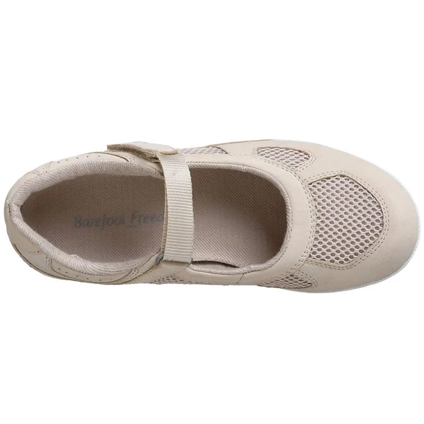 Drew Delite - Women's Mary Jane - Bone Nubuck/Bone Mesh 5 M