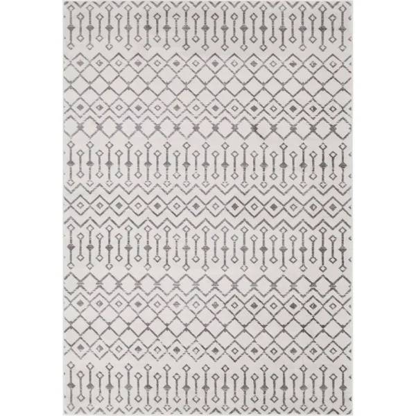 Unique Loom Moroccan Trellis Yellow 8 ft. x 11 ft. Area Rug