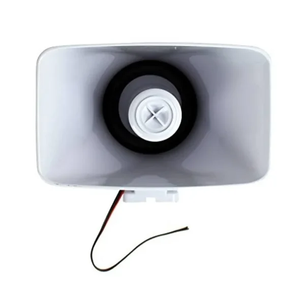 4) Pyle PHSP5 8x22 65W 8-Ohm Indoor & Outdoor PA Horns Speaker White Audio