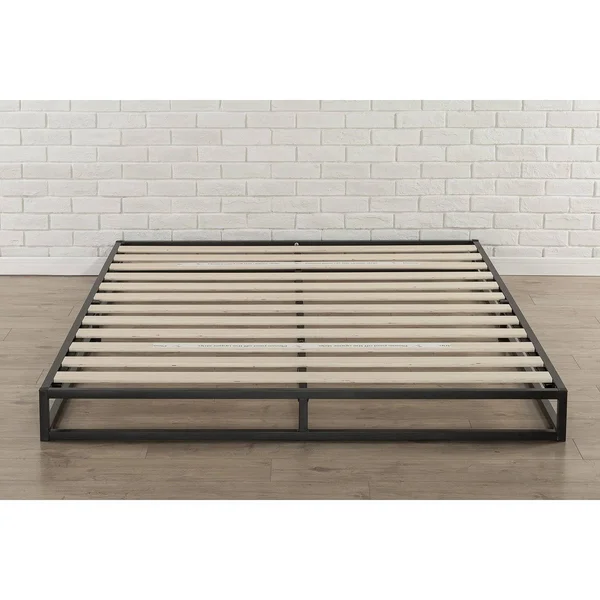 Priage Queen Metal Platform Bed Frame