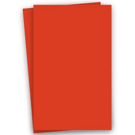 Popular Tangy Orange 11x17 (Ledger) Paper 28T Lightweight Multi-Use - 250 PK -- Econo 11-x-17 Ledger Size Everyday Paper - Profe