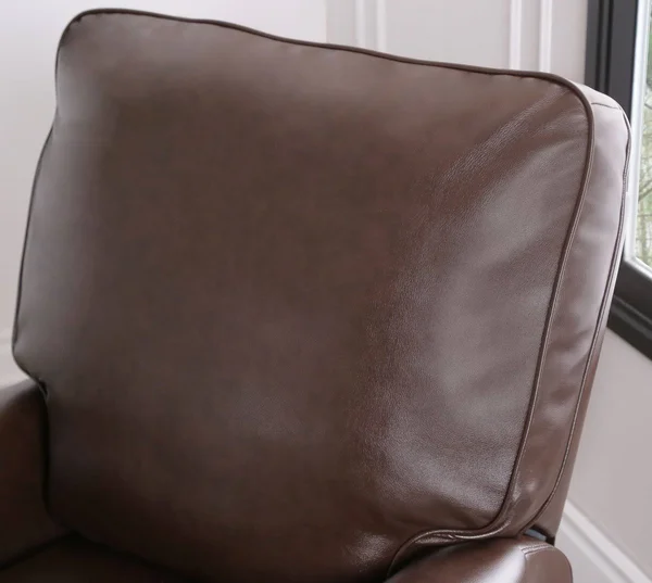 Abbyson Living Braxton Leather Pushback Recliner - Red