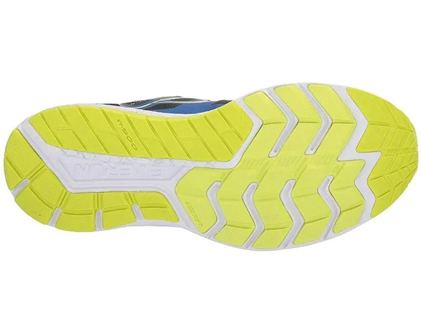Saucony Men's Omni ISO Running Shoe Navy/Blue/Citron