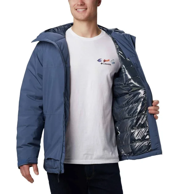Columbia Men's Horizon Explorer Insulated Jacket, Dark Mountain, XLT