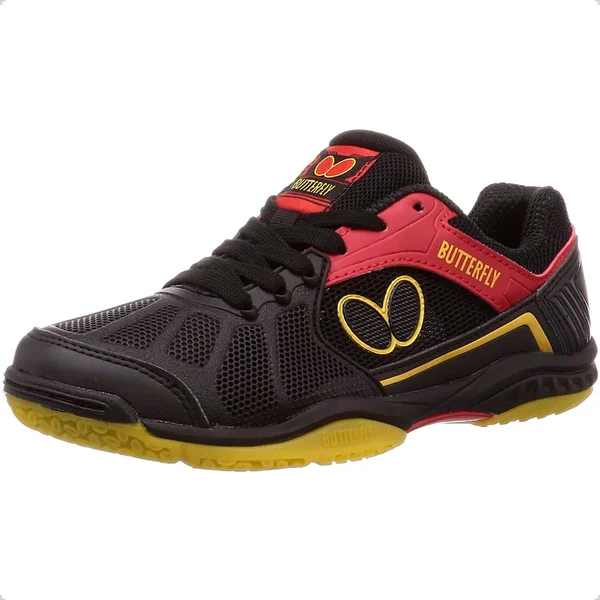 Butterfly Table Tennis Lezoline Rifones Shoes Black 5.0 (35 EU - 23.0 JP) Black