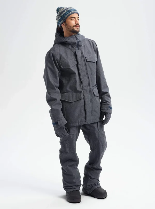 Burton Men's Covert Jacket - Slim - Denim, XL