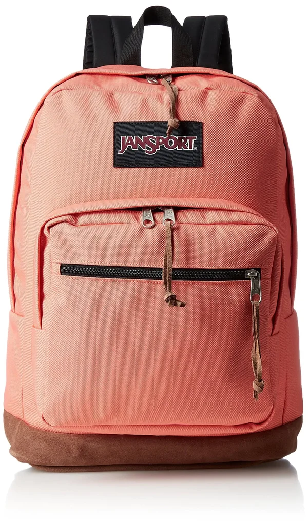 Jansport Right Pack Laptop Backpack - Faded Coral