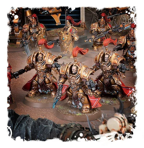 Warhammer 40K: Adeptus Custodes - Allarus Custodians