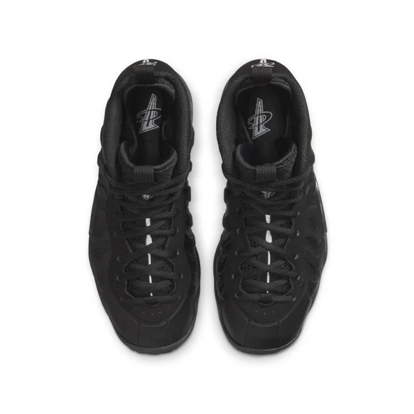 Nike Boys Little Posite One - Basketball Shoes Black/Black/Grey Size 03.5